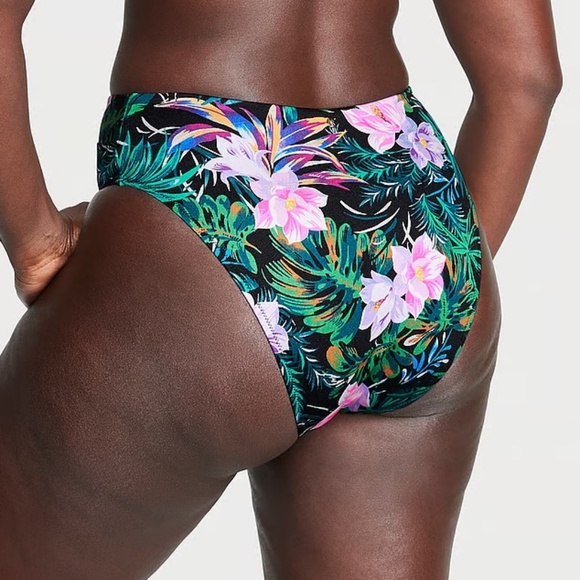 New! Victoria's Secret Black Palml Bikini Set 45579 - Picture 5 of 14